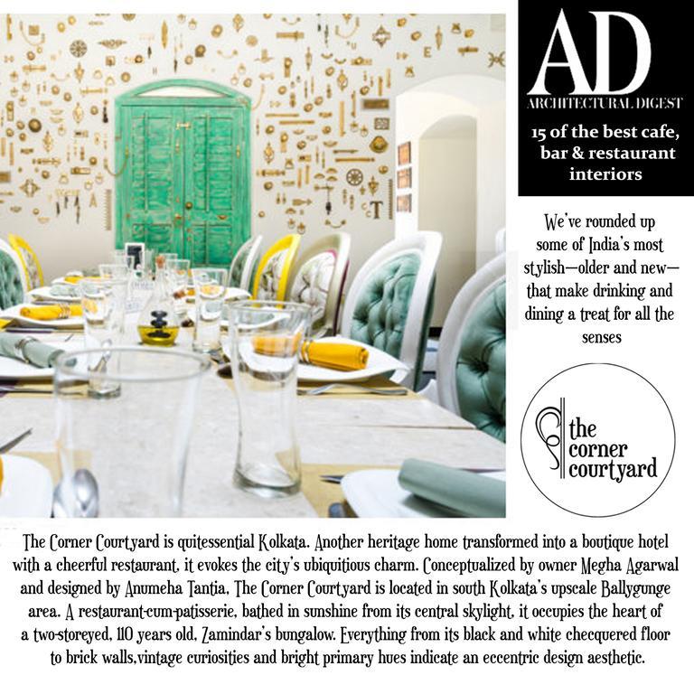The Corner Courtyard Hotel Kolkata Bagian luar foto